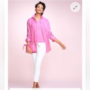 Jegging High waist crop Talbots Raw Hem Size 6